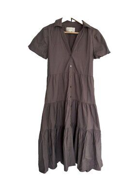 Brochu Walker XS The Havana Dress Premium Touch Fabric in Taupe